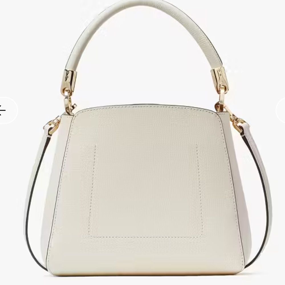 Kate Spade Phoebe Small Top Handle Bag in Cream - Picture 5 of 6